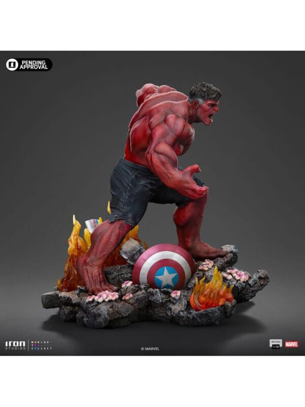Marvel Art Scale Szobor 1/10 Red Hulk 23 cm Marvel Art Scale Szobor 1/10 Red Hulk 23 cm