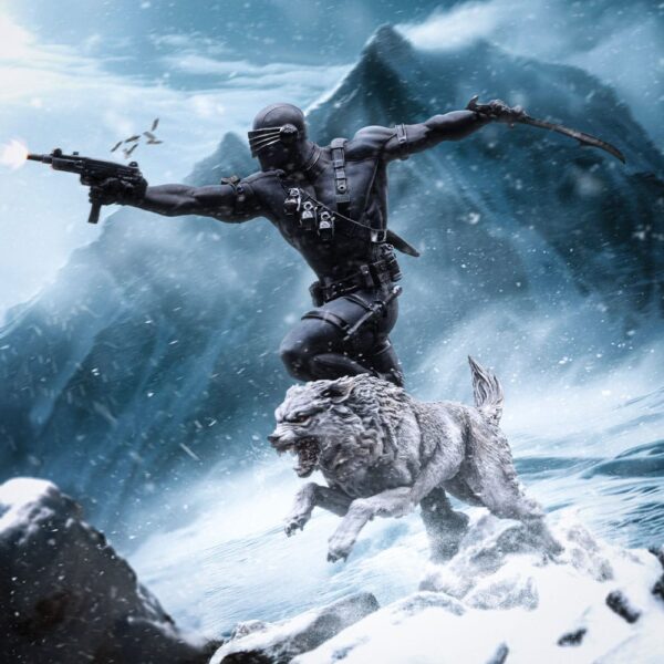 GI Joe Art Scale Szobor 1/10 Snake Eyes 23 cm GI Joe Art Scale Szobor 1/10 Snake Eyes 23 cm