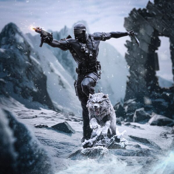 GI Joe Art Scale Szobor 1/10 Snake Eyes 23 cm GI Joe Art Scale Szobor 1/10 Snake Eyes 23 cm