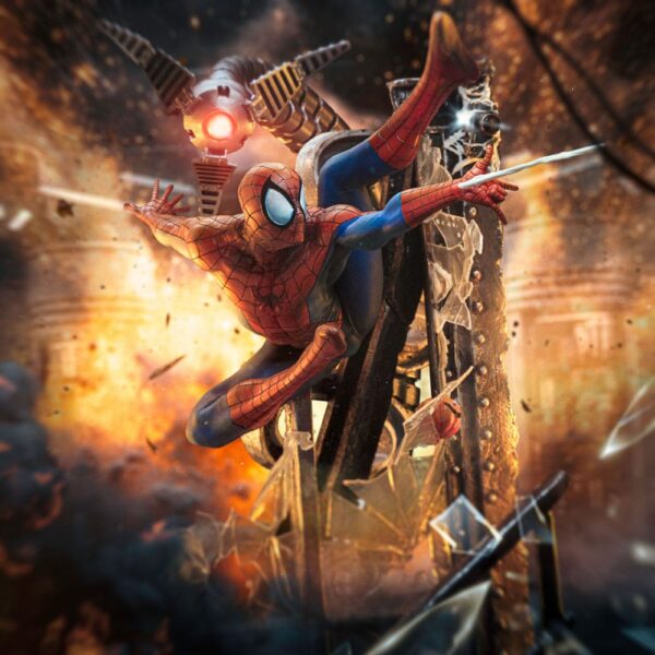 Spider-Man Art Scale Szobor 1/10 Spider-Man 10th Anniversary 29 cm Spider-Man Art Scale Szobor 1/10 Spider-Man 10th Anniversary 29 cm