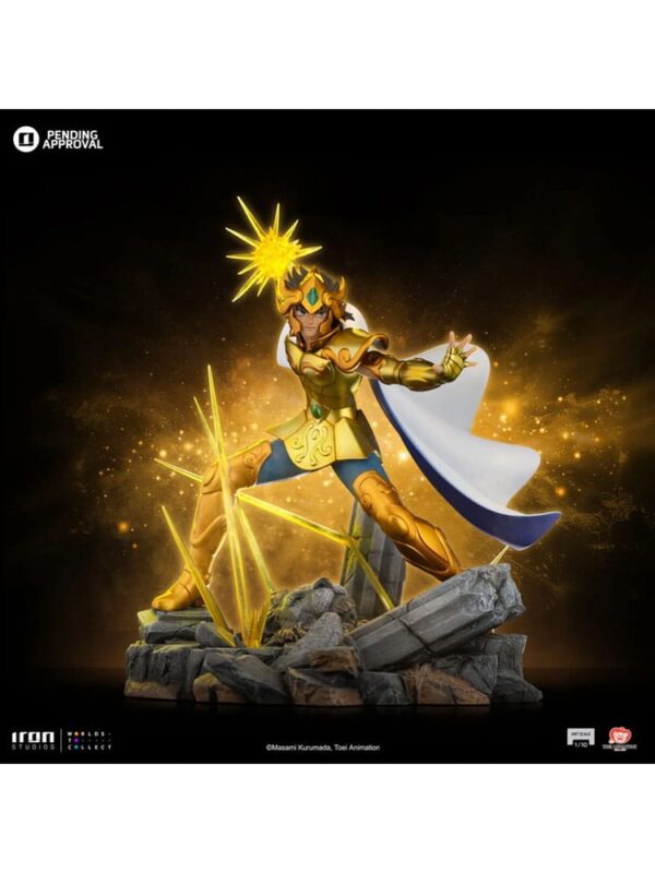 Saint Seiya Art Scale Szobor 1/10 Leo Aiolia 24 cm