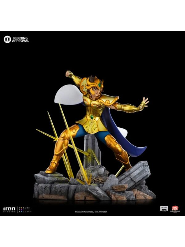 Saint Seiya Art Scale Szobor 1/10 Leo Aiolia 24 cm