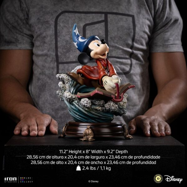 Disney Classics Vintage Collection Deluxe Art Scale Szobor 1/10 Sorcerer Mickey 28 cm