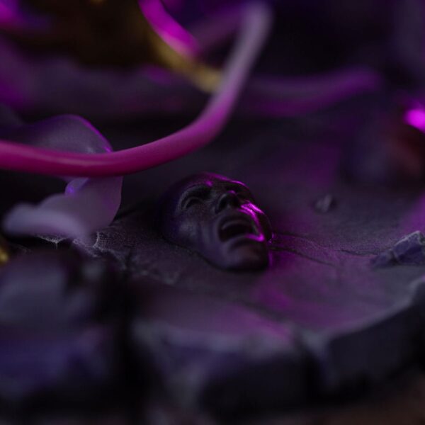 Saint Seiya Art Scale Szobor 1/10 TCancer Deathmask 23 cm