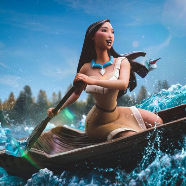 Disney Art Scale Szobor 1/10 Pocahontas 23 cm