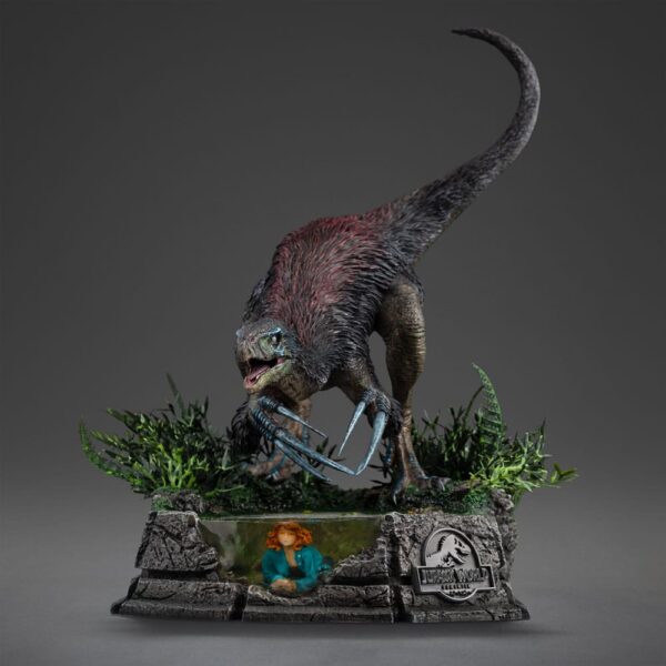 Jurassic World: Dominion Demi Art Scale Szobor 1/20 Therizinosaurus 29 cm