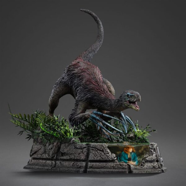 Jurassic World: Dominion Demi Art Scale Szobor 1/20 Therizinosaurus 29 cm