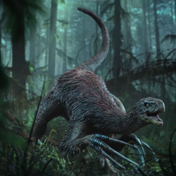 Jurassic World: Dominion Demi Art Scale Szobor 1/20 Therizinosaurus 29 cm