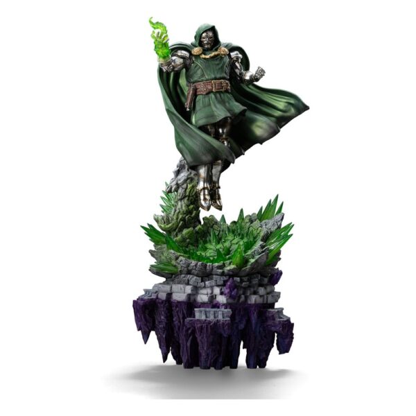 The Infinity Gauntlet Marvel Legends Diorama Szobor 1/10 Doctor Doom Deluxe Edition 42 cm