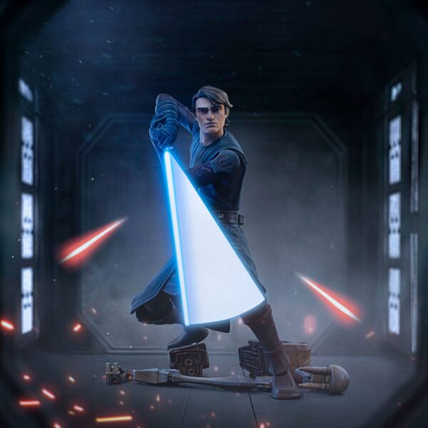 Star Wars: The Clone Wars Deluxe Art Scale Szobor 1/10 Anakin Skywalker 19 cm Star Wars: The Clone Wars Deluxe Art Scale Szobor 1/10 Anakin Skywalker 19 cm