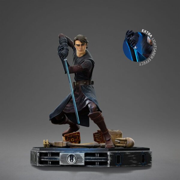 Star Wars: The Clone Wars Deluxe Art Scale Szobor 1/10 Anakin Skywalker 19 cm Star Wars: The Clone Wars Deluxe Art Scale Szobor 1/10 Anakin Skywalker 19 cm