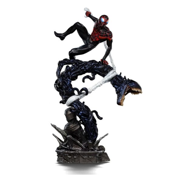 Spider-Man vs. Villains Diorama BDS Art Scale Szobor 1/10 Miles Morales 32 cm Spider-Man vs. Villains Diorama BDS Art Scale Szobor 1/10 Miles Morales 32 cm
