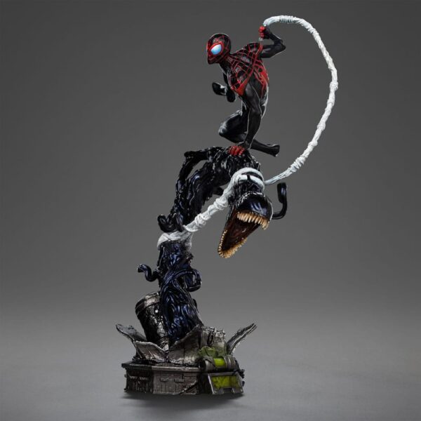 Spider-Man vs. Villains Diorama BDS Art Scale Szobor 1/10 Miles Morales 32 cm Spider-Man vs. Villains Diorama BDS Art Scale Szobor 1/10 Miles Morales 32 cm
