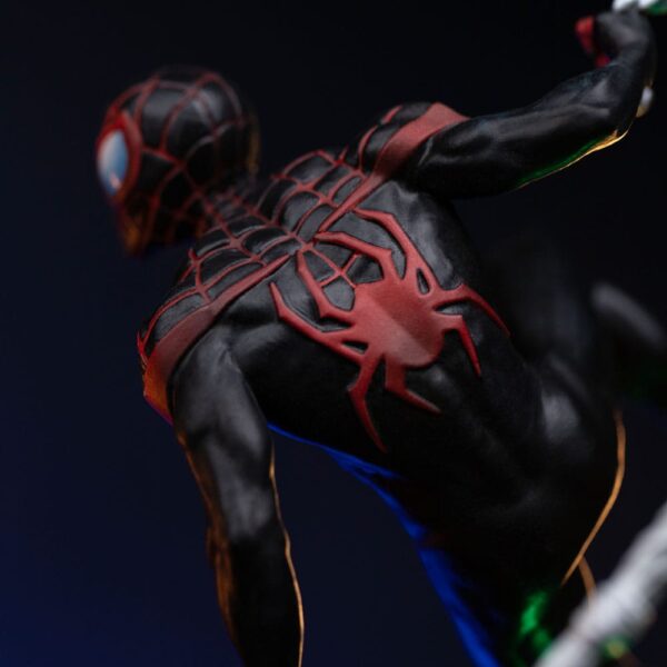 Spider-Man vs. Villains Diorama BDS Art Scale Szobor 1/10 Miles Morales 32 cm Spider-Man vs. Villains Diorama BDS Art Scale Szobor 1/10 Miles Morales 32 cm