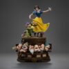 Snow White and the Seven Dwarves Art Scale Szobor 1/10 Snow White and Dopey Deluxe Edition 21 cm