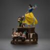 Snow White and the Seven Dwarves Art Scale Szobor 1/10 Snow White and Dopey Deluxe Edition 21 cm