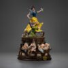 Snow White and the Seven Dwarves Art Scale Szobor 1/10 Snow White and Dopey Deluxe Edition 21 cm