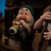 Snow White and the Seven Dwarves Art Scale Szobor 1/10 Snow White and Dopey Deluxe Edition 21 cm
