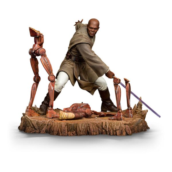 Star Wars Art Scale Szobor 1/10 Mace Windu 18 cm Star Wars Art Scale Szobor 1/10 Mace Windu 18 cm