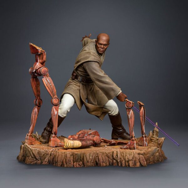 Star Wars Art Scale Szobor 1/10 Mace Windu 18 cm Star Wars Art Scale Szobor 1/10 Mace Windu 18 cm