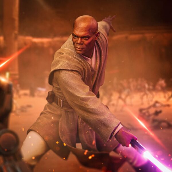 Star Wars Art Scale Szobor 1/10 Mace Windu 18 cm Star Wars Art Scale Szobor 1/10 Mace Windu 18 cm