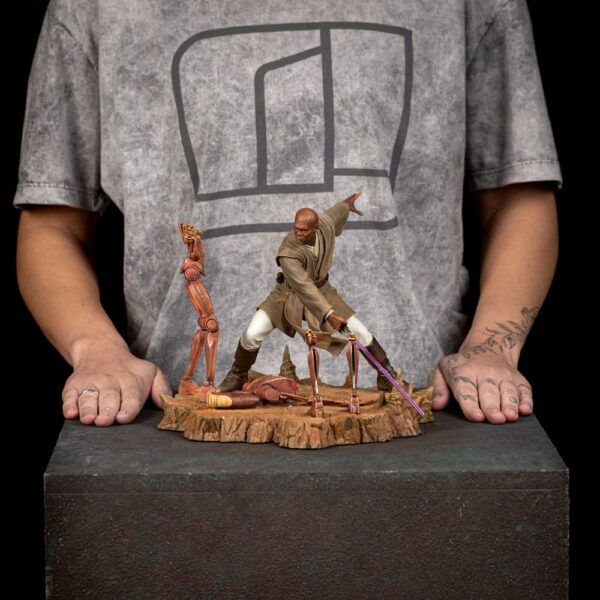Star Wars Art Scale Szobor 1/10 Mace Windu 18 cm Star Wars Art Scale Szobor 1/10 Mace Windu 18 cm