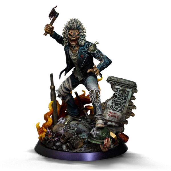 Iron Maiden Art Scale Szobor 1/10 Eddie 50th Year Anniversary 22 cm Iron Maiden Art Scale Szobor 1/10 Eddie 50th Year Anniversary 22 cm