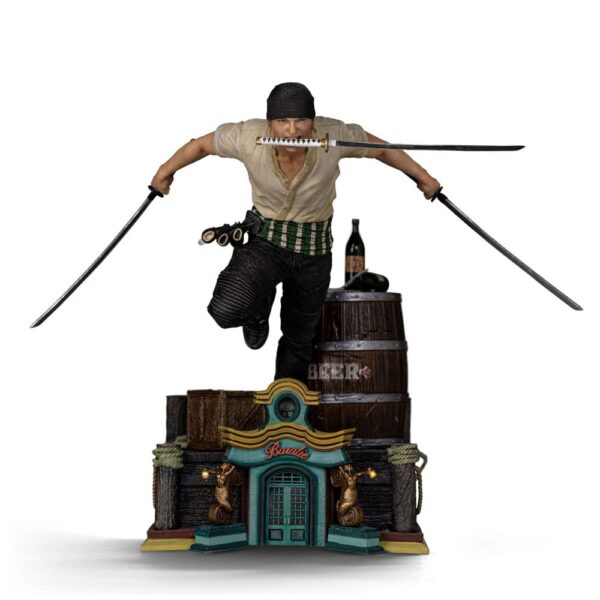 One Piece Art Scale Szobor 1/10 Zoro 19 cm
