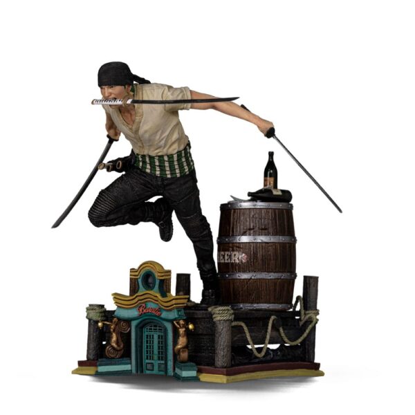 One Piece Art Scale Szobor 1/10 Zoro 19 cm