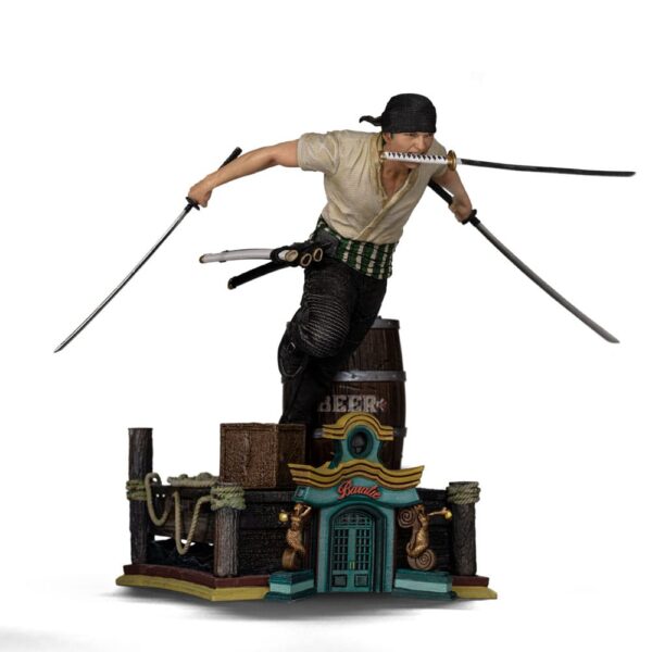 One Piece Art Scale Szobor 1/10 Zoro 19 cm