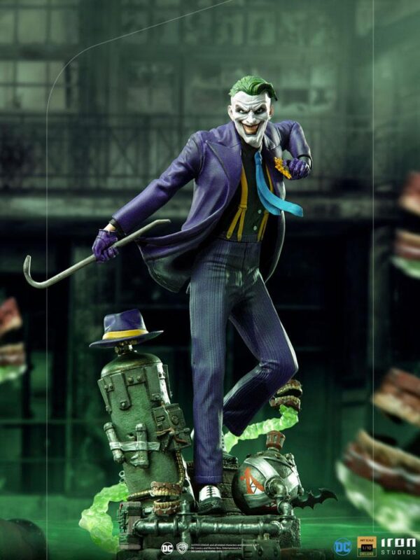 DC Comics Deluxe Art Scale Szobor 1/10 The Joker 23 cm