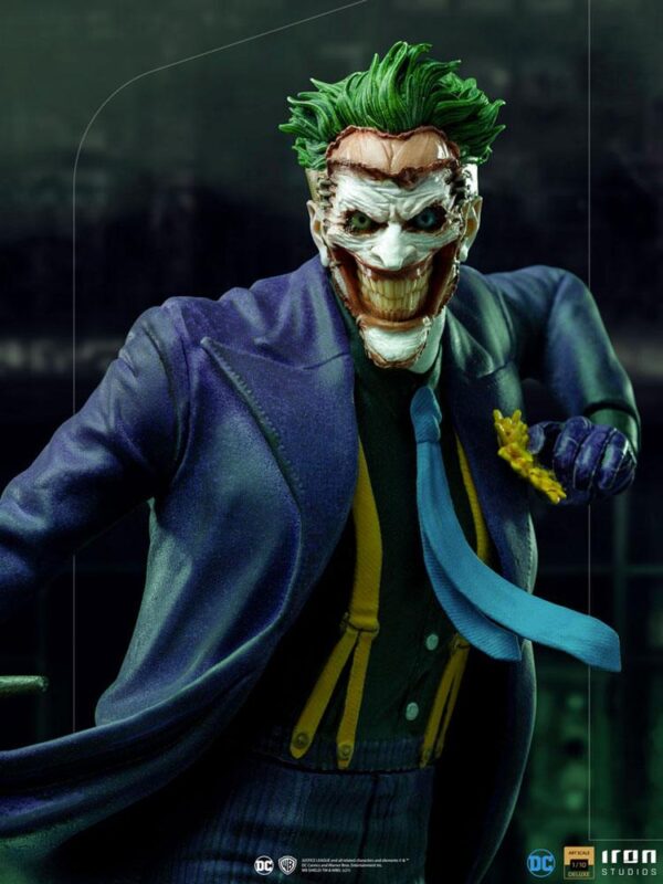 DC Comics Deluxe Art Scale Szobor 1/10 The Joker 23 cm