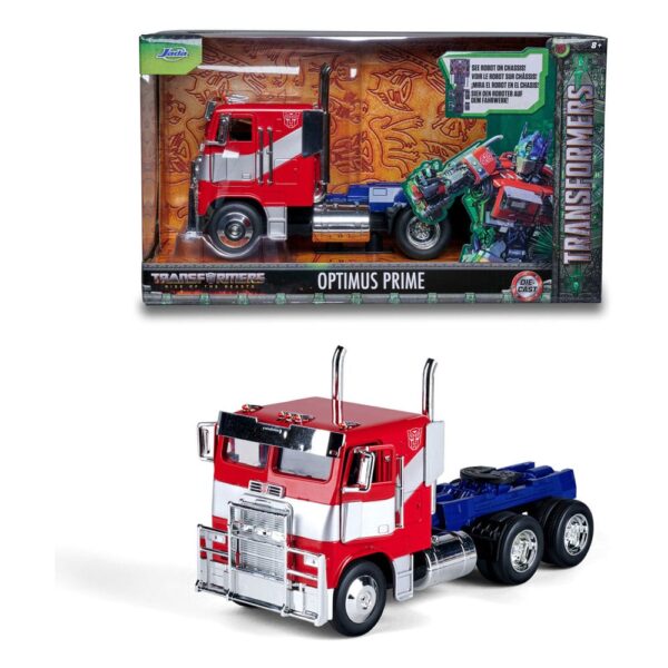 Transformers Diecast Model 1/24 Big Rig T7 Optimus Prime Transformers Diecast Model 1/24 Big Rig T7 Optimus Prime