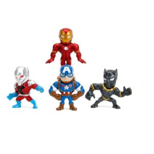 Avengers Nano Metalfigs Diecast Mini Figuras 4-Pack 6 cm