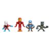 Avengers Nano Metalfigs Diecast Mini Figuras 4-Pack 6 cm