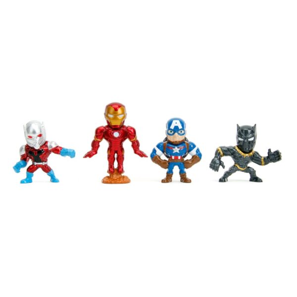 Avengers Nano Metalfigs Diecast Mini Figuras 4-Pack 6 cm