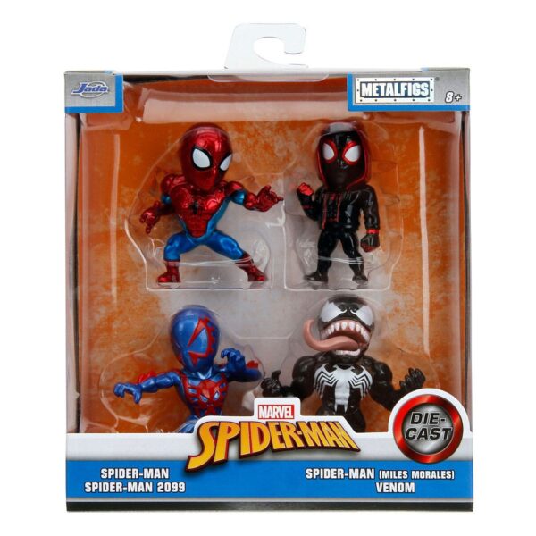 Marvel Comics Nano Metalfigs Diecast Mini Figuras 4-Pack Wave 1 4 cm