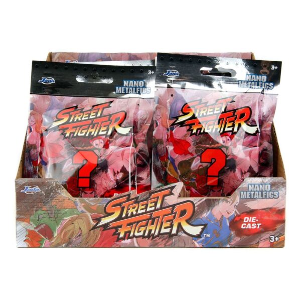 Street Fighter Nano Metalfigs Diecast Mini Figuras Display 6 cm (24)
