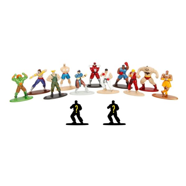 Street Fighter Nano Metalfigs Diecast Mini Figuras Display 6 cm (24)