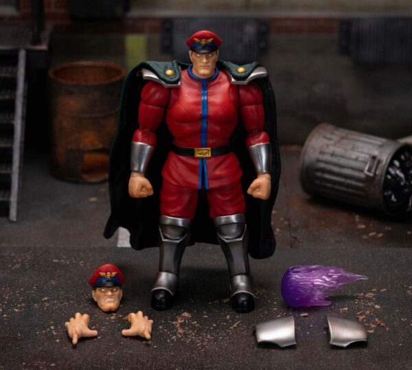 Ultra Street Fighter II: The Final Challengers Akció Figura 1/12 Bison 15 cm