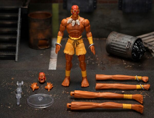 Ultra Street Fighter II: The Final Challengers Akció Figura 1/12 Dhalsim 15 cm