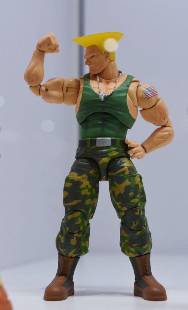 Ultra Street Fighter II: The Final Challengers Akció Figura 1/12 Guile 15 cm