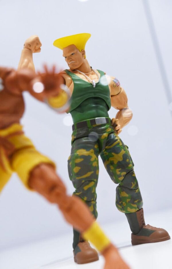 Ultra Street Fighter II: The Final Challengers Akció Figura 1/12 Guile 15 cm