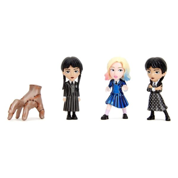 Wednesday Nano Metalfigs Diecast Mini Figuras 4-Pack Wave 1 4 cm Wednesday Nano Metalfigs Diecast Mini Figuras 4-Pack Wave 1 4 cm