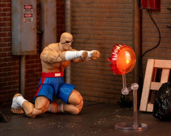 Ultra Street Fighter II: The Final Challengers Akció Figura 1/12 Sagat 19 cm