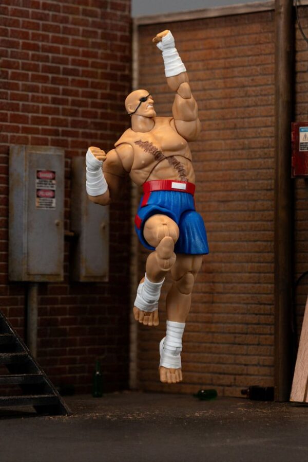 Ultra Street Fighter II: The Final Challengers Akció Figura 1/12 Sagat 19 cm