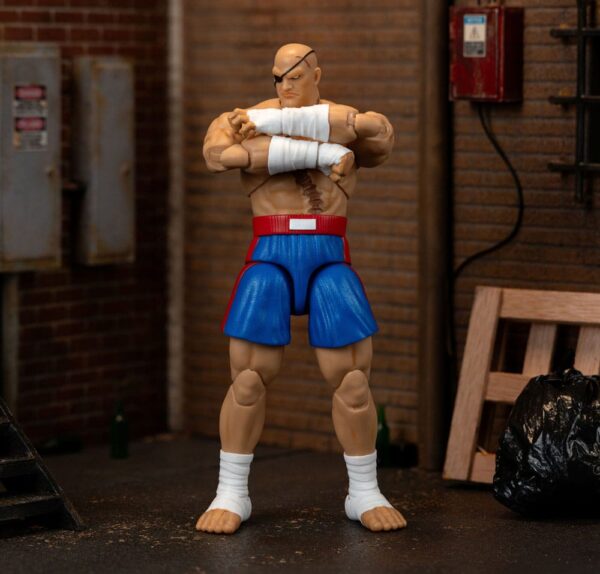 Ultra Street Fighter II: The Final Challengers Akció Figura 1/12 Sagat 19 cm