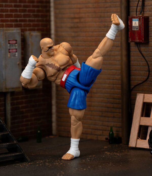 Ultra Street Fighter II: The Final Challengers Akció Figura 1/12 Sagat 19 cm