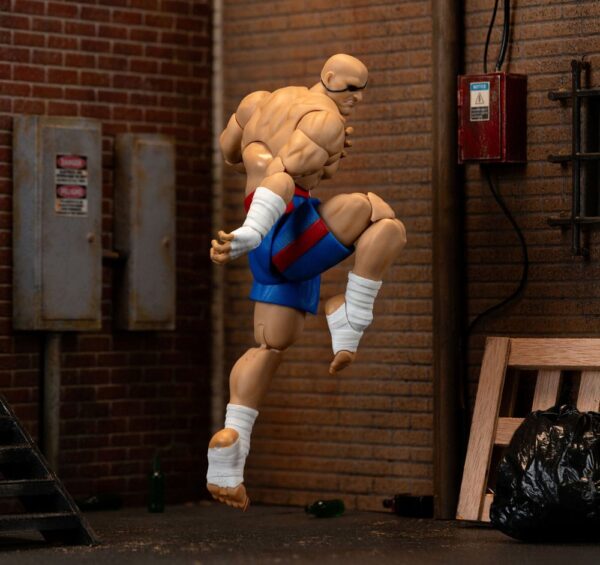 Ultra Street Fighter II: The Final Challengers Akció Figura 1/12 Sagat 19 cm