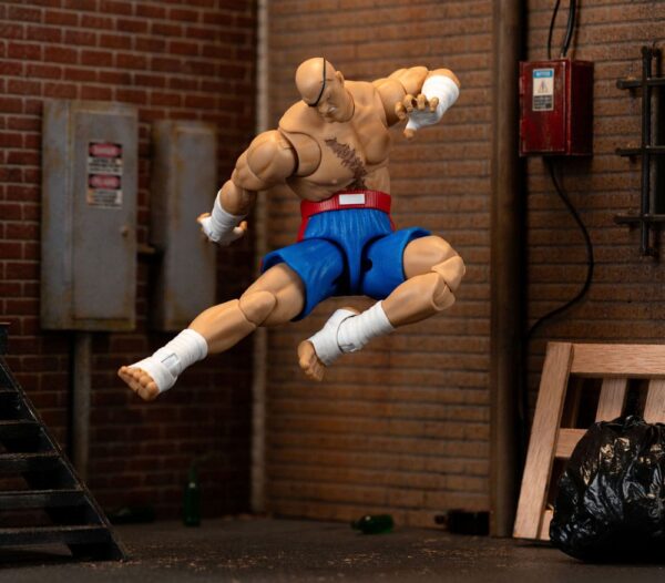 Ultra Street Fighter II: The Final Challengers Akció Figura 1/12 Sagat 19 cm
